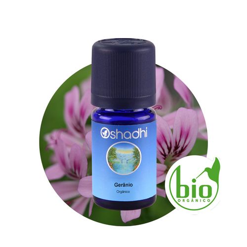 Óleo Essencial de Gerânio Orgânico 5ml