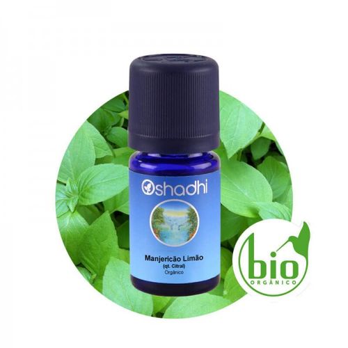 Óleo Essencial de Manjericão Limão Citral Orgânico 5ml