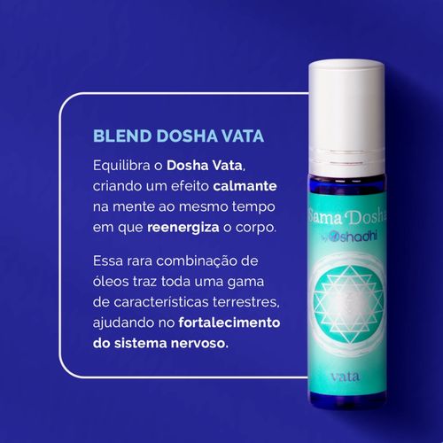 Blend de Óleos Essenciais Rollon Vata 10ml